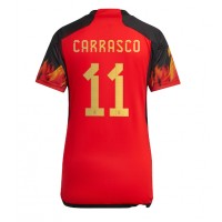 Fotballdrakt Dame Belgia Yannick Carrasco #11 Hjemmedrakt VM 2022 Kortermet